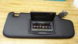 chevy sonic sun visor replacement